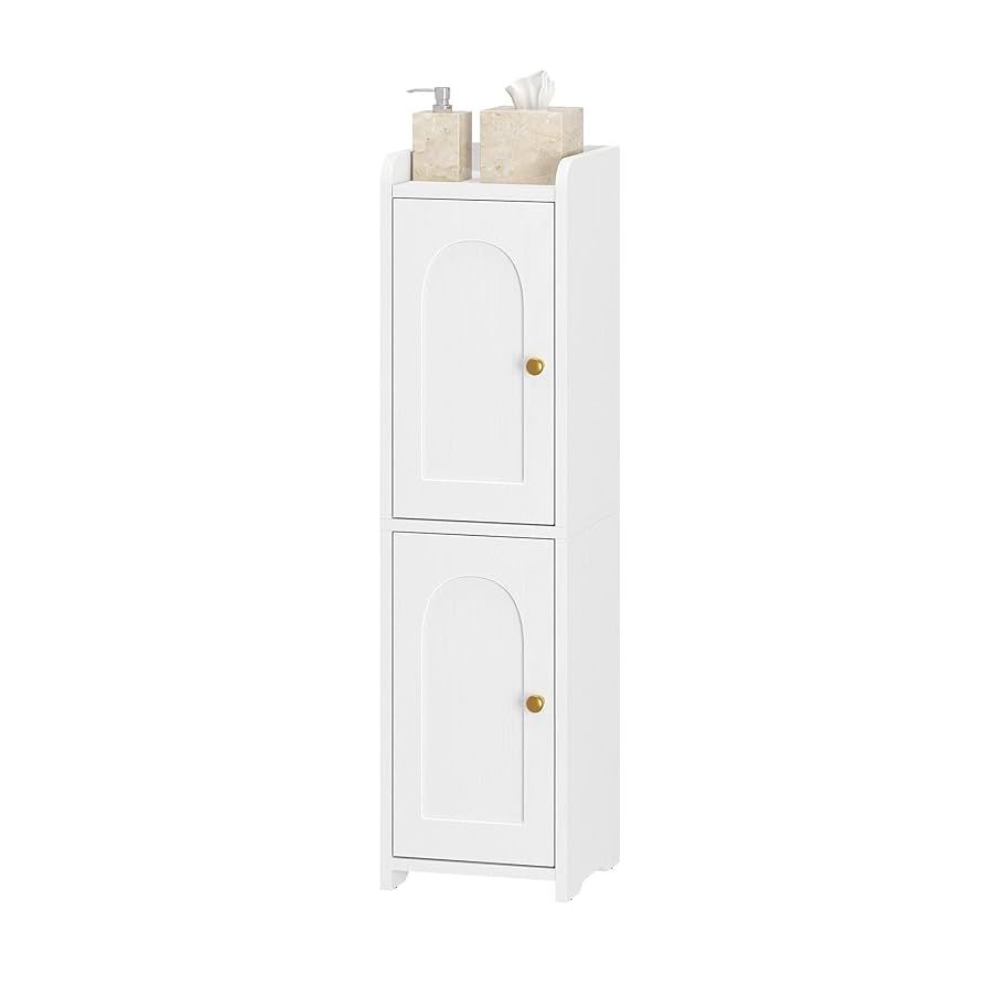 Amazon.com: Hzuaneri Bathroom Storage Cabinet, Corner Floor
